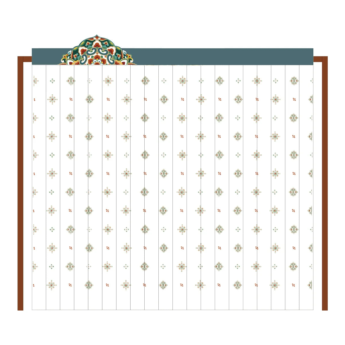 Cehai 策海 Besticktes Hezi-Set aus der Tang-Dynastie, restauriert, Qixiong Ruqun