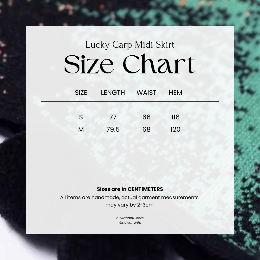 Zhuanyun Xiaoli 转运小鲤 Little Lucky Carp New Chinese Style Knit Top & Skirt Set