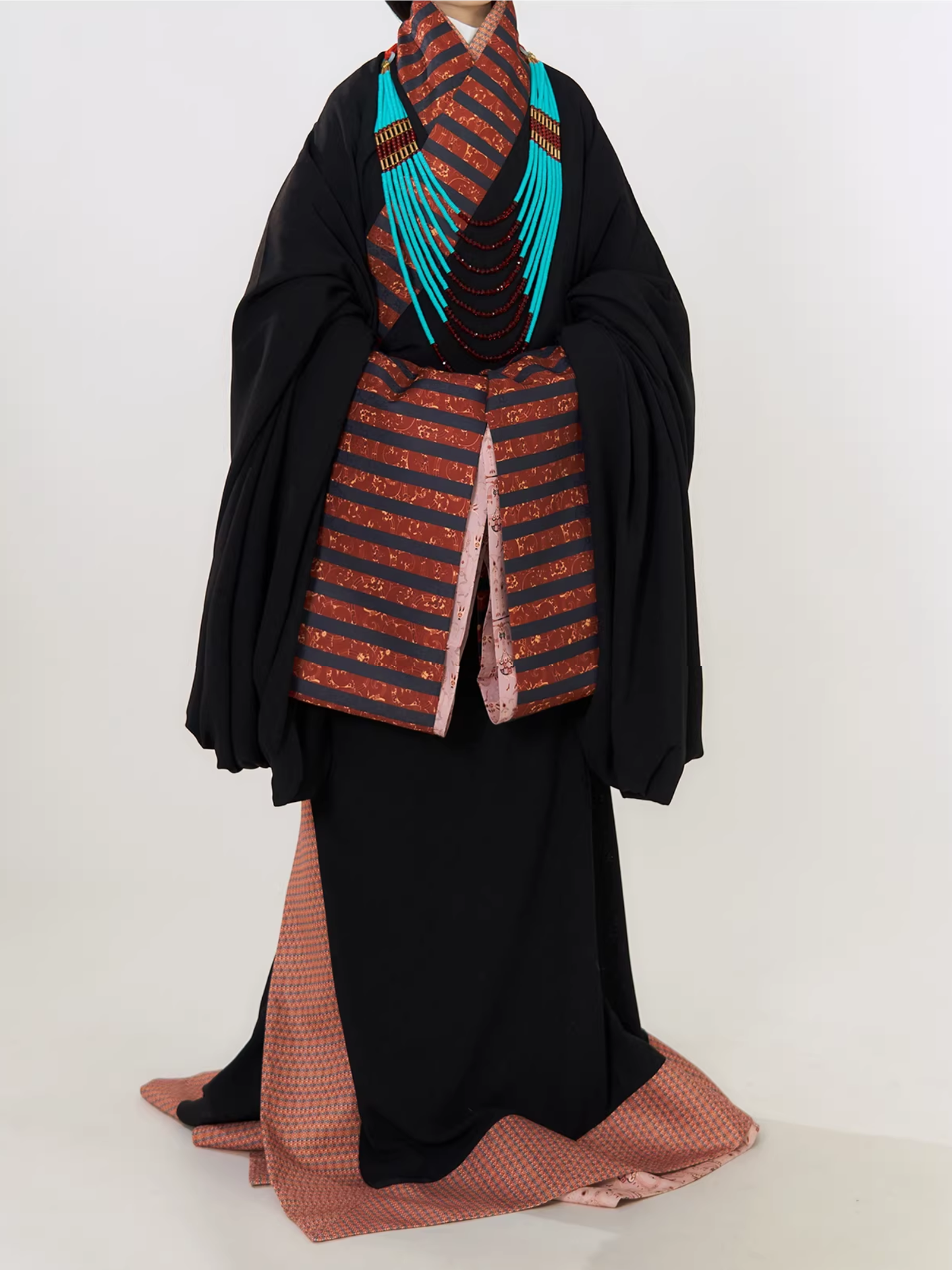 Shao Siming 少司命 God of Fate Warring States Period Restoration Unisex Zhiju Straight Hem Robe Set