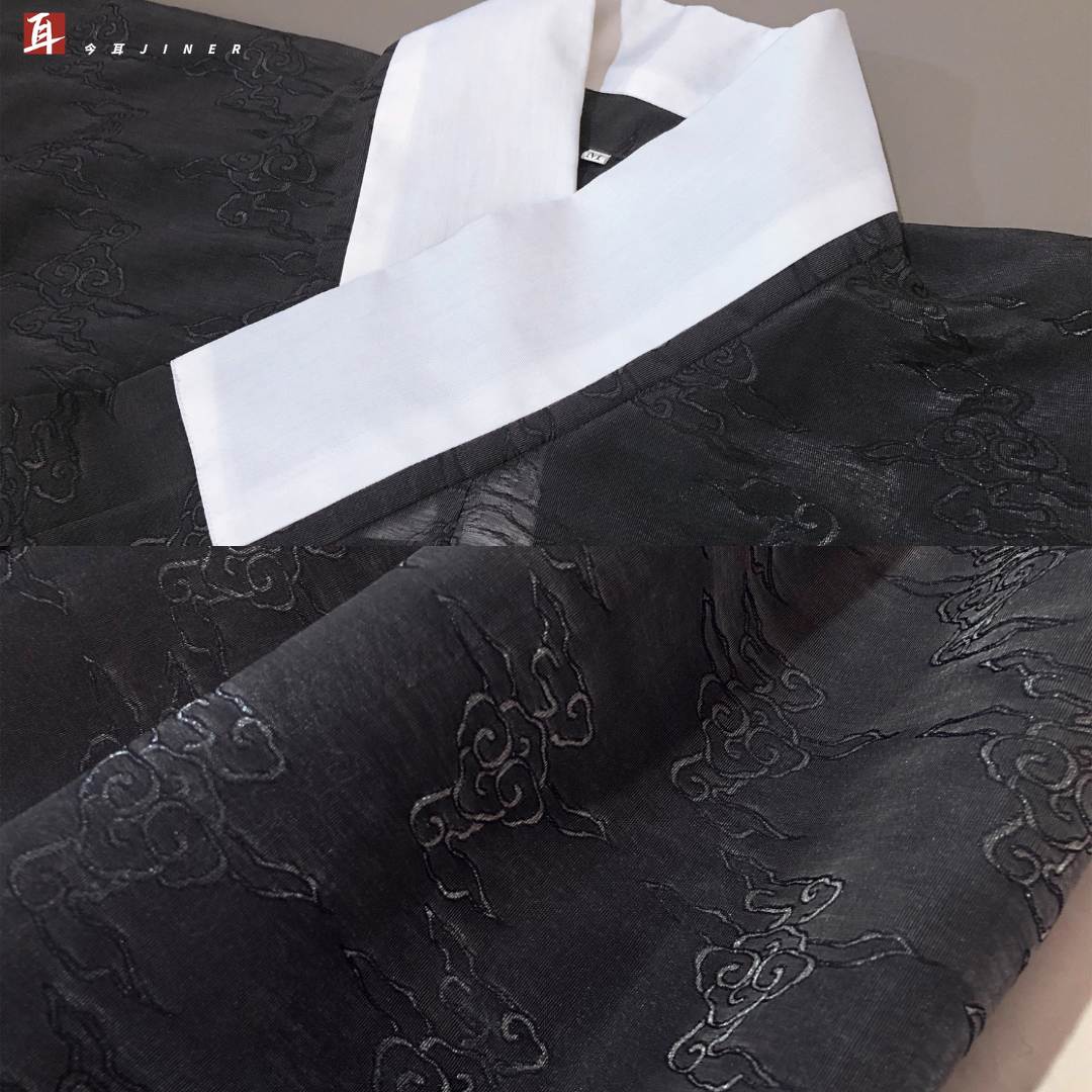 Hong Wudi 洪武帝 Emperor Hong Wu Ming Dynasty Cloud Jacquard Tieli Unisex Robe