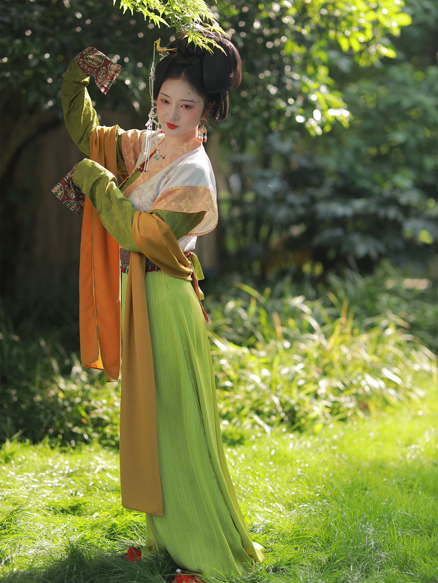 Cang Yuan 沧源 Set aus Banbi, Poqun und Ruqun aus der frühen Tang-Dynastie
