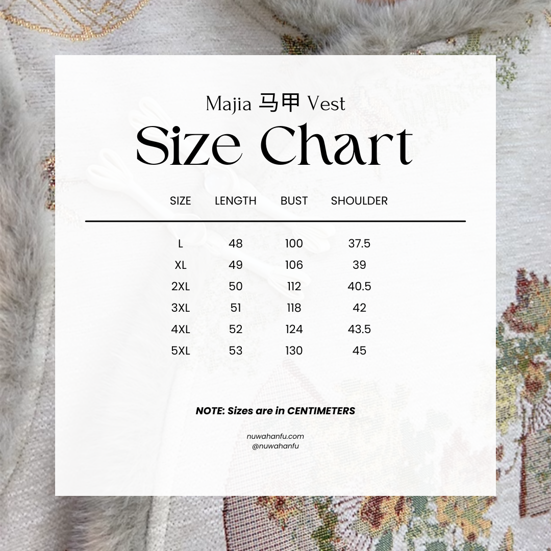Hong Bao 红包 Roten Umschlag 1920er Jahre inspiriertes Plus Size Winter Qipao & Majia Westen-Set