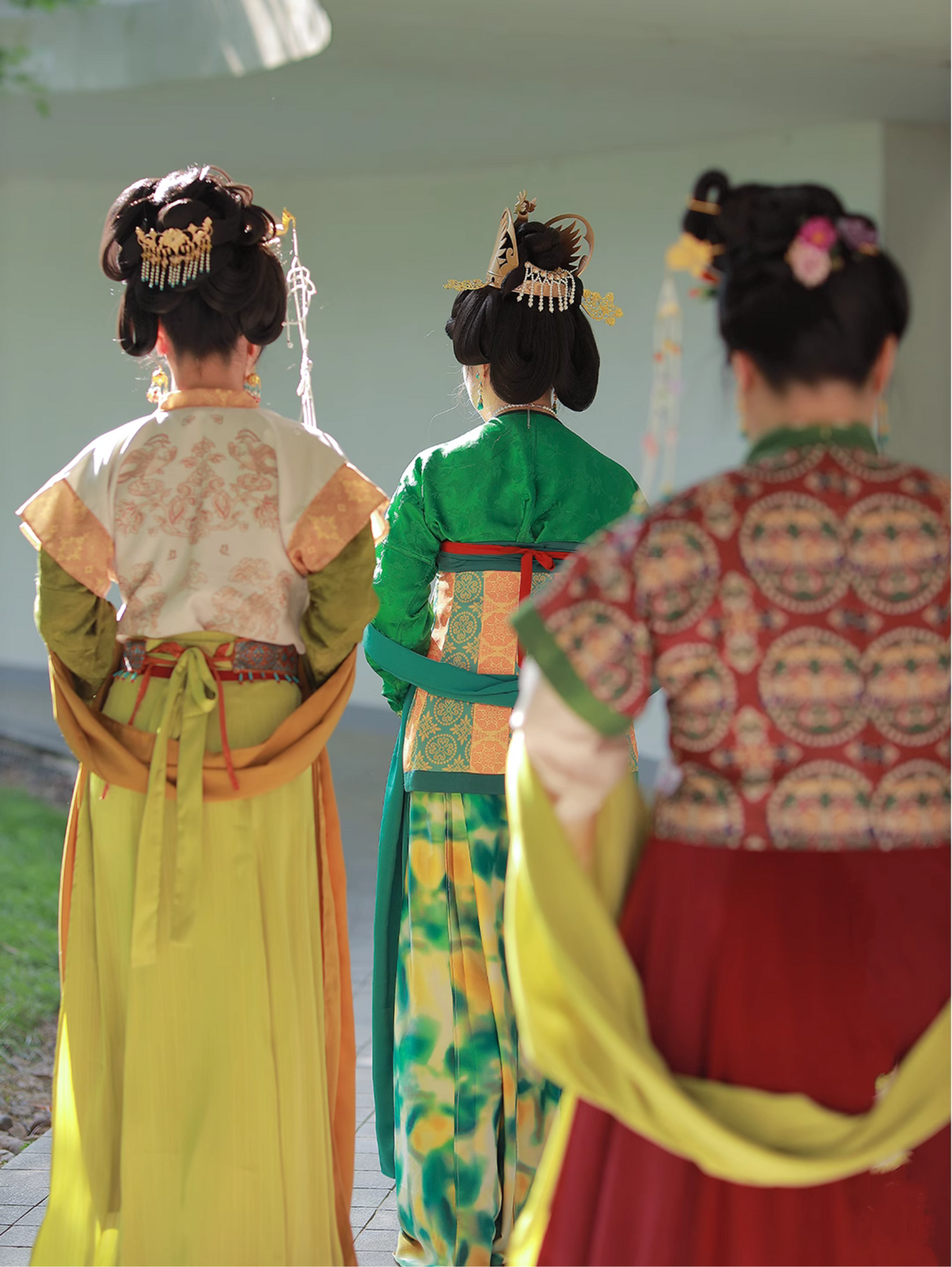 Cang Yuan 沧源 Set aus Banbi, Poqun und Ruqun aus der frühen Tang-Dynastie