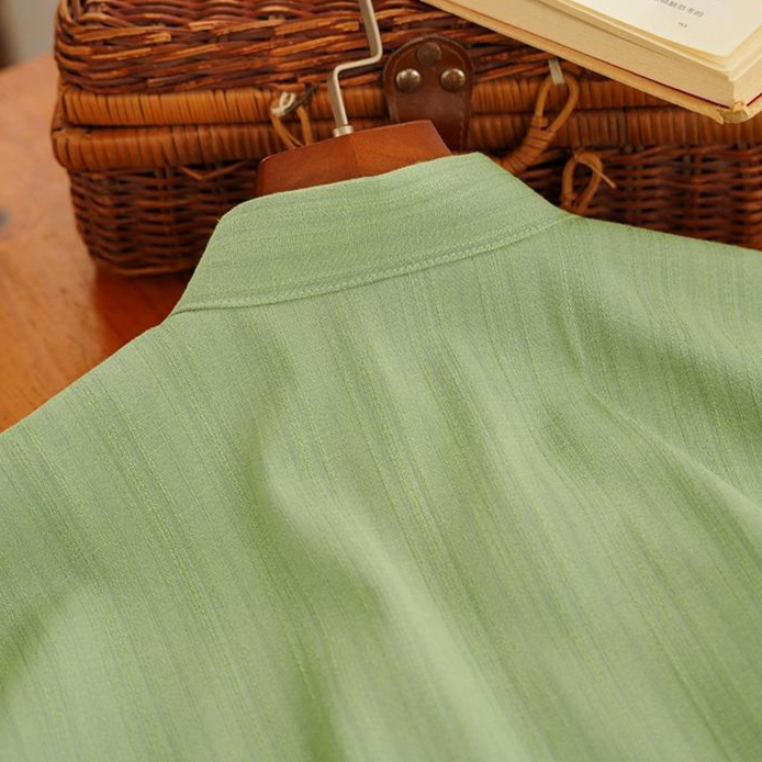 Jue Lei 蕨类 Fern 1930s Daily Retro Short Sleeve Qipao