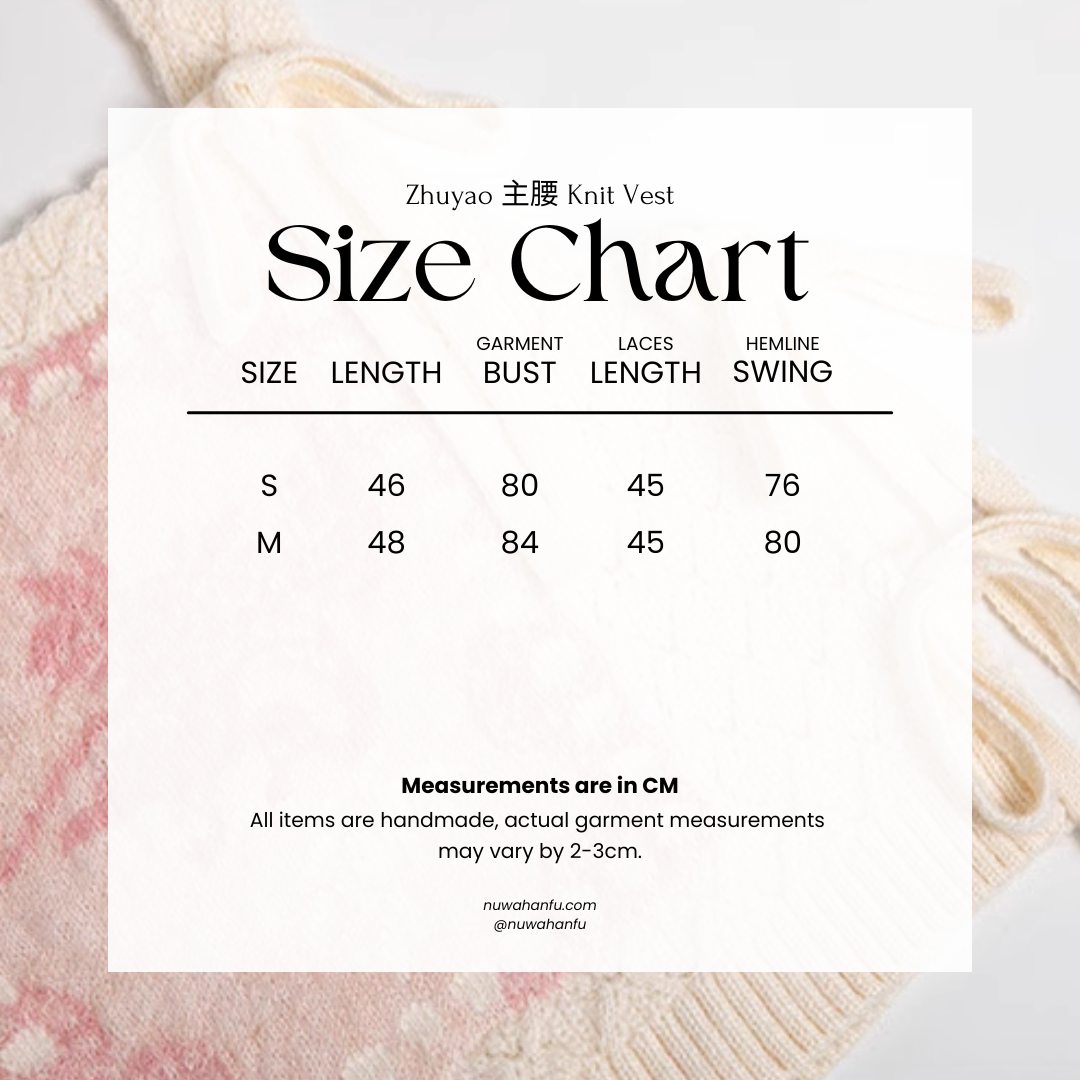 Lu Lu 陆陆 Deer Deer Modernized Ming Dynasty Knit Zhuyao & Mamian Skirt Set