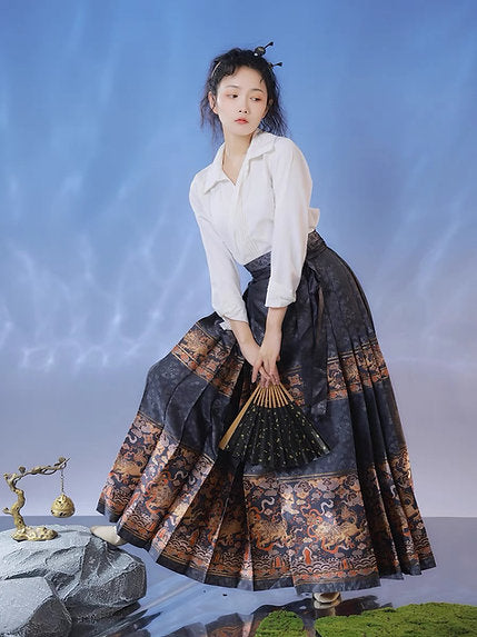 Shizi 狮子 Löwen-Mamianskirt