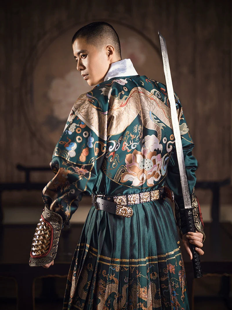 刺詔 明代 飛魚服 貼裏 武士長袍