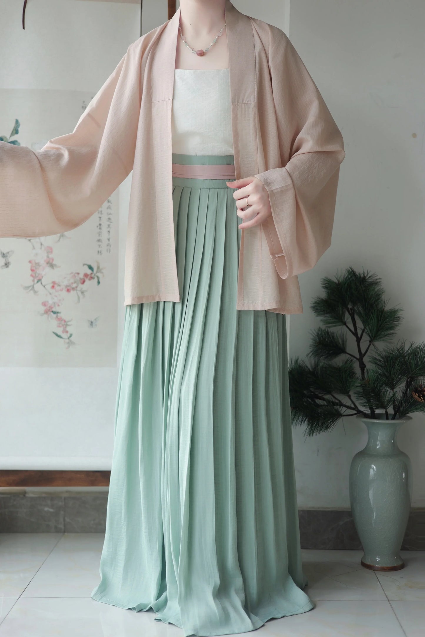 Ciji 辞记 Abschiedsbrief Hanfu Zhequn Verschiedene Faltenröcke
