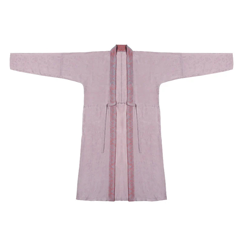 Jüzi Qishui 橘子汽水 Orange Soda Modernized Song Dynasty Beizi & Double Layered Trousers Set