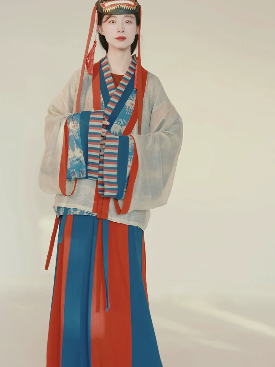 Blue Moon Sheep 月藍雙羊 北晉漢服