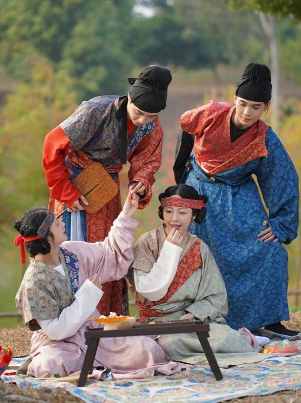 Banbi 半臂 Tang Dynasty Unisex Half Sleeve Shirt