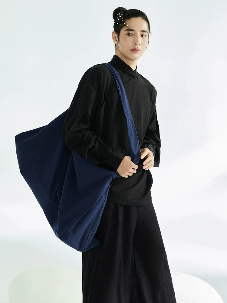 Senglü Bao 僧侣包 Monk's Crossbody Bag Unisex Large Cotton Tote