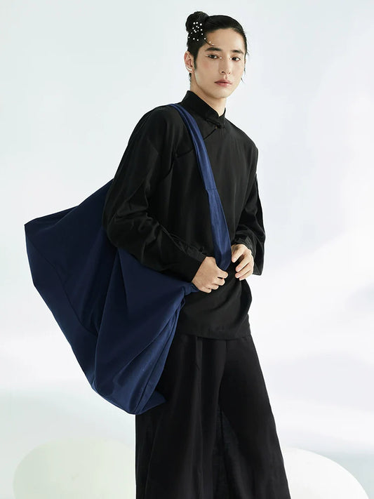 Senglü Bao 僧侣包 Monk's Crossbody Bag Unisex Large Cotton Tote