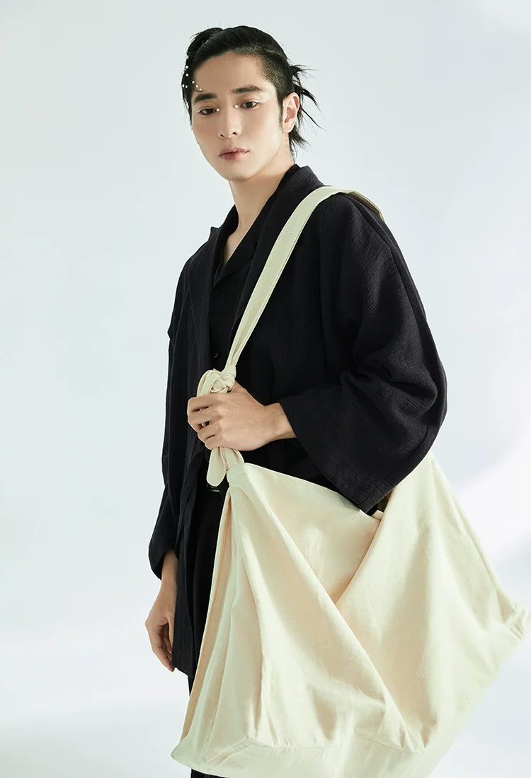 Senglü Bao 僧侣包 Monk's Crossbody Bag Unisex Large Cotton Tote