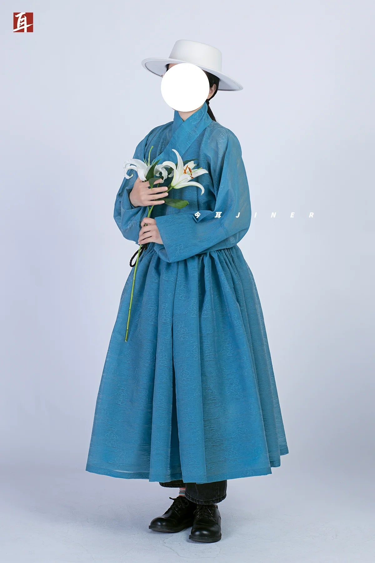 Hong Wudi 洪武帝 Emperor Hong Wu Ming Dynasty Cloud Jacquard Tieli Unisex Robe