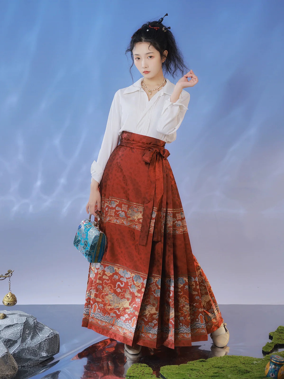 Shizi 狮子 Löwen-Mamianskirt
