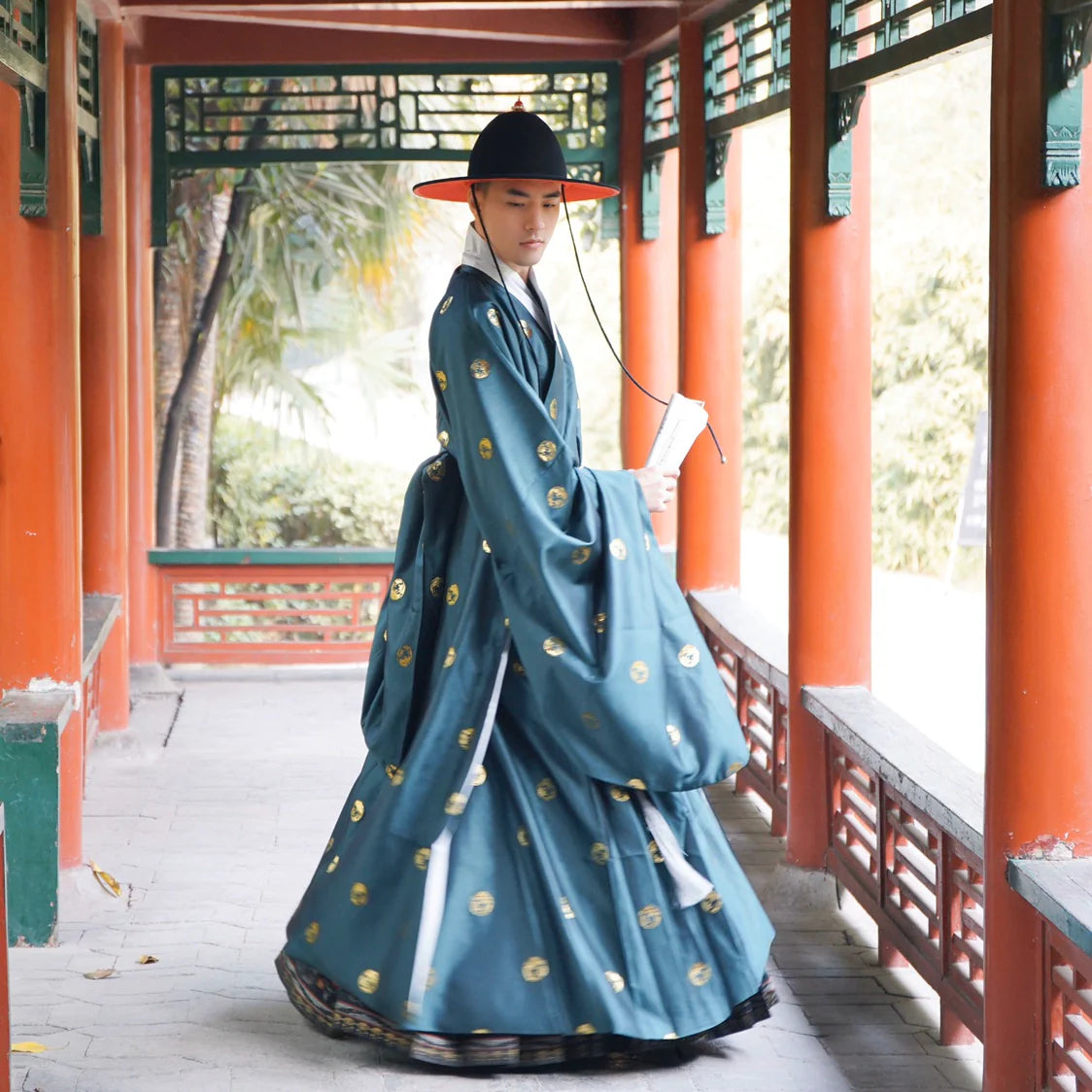 Jin Lin 金鳞 Golden Scales Ming Dynasty Men's Daopao Robe