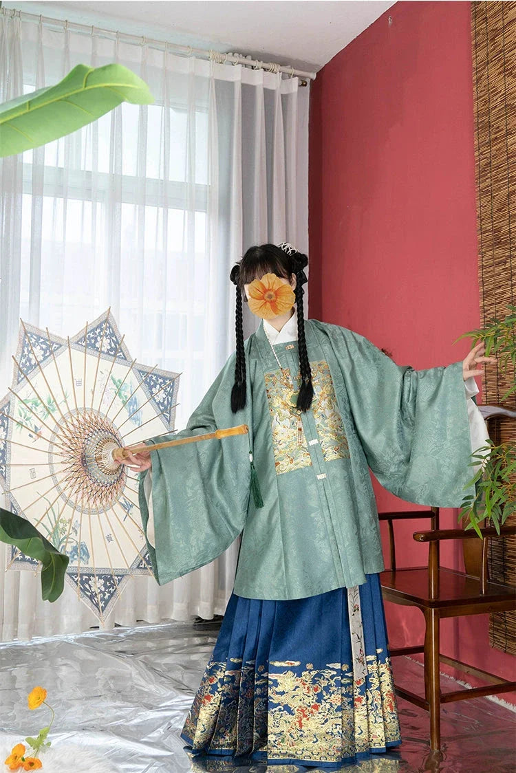 添壽 明代馬面裙