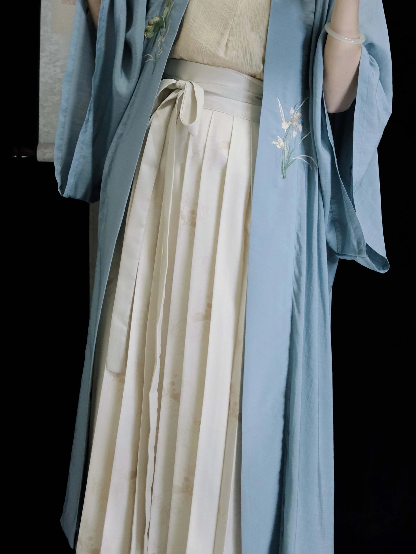 Shen Miao 神庙 Tempel Song-Dynastie Tencel Beizi Ruqun Set