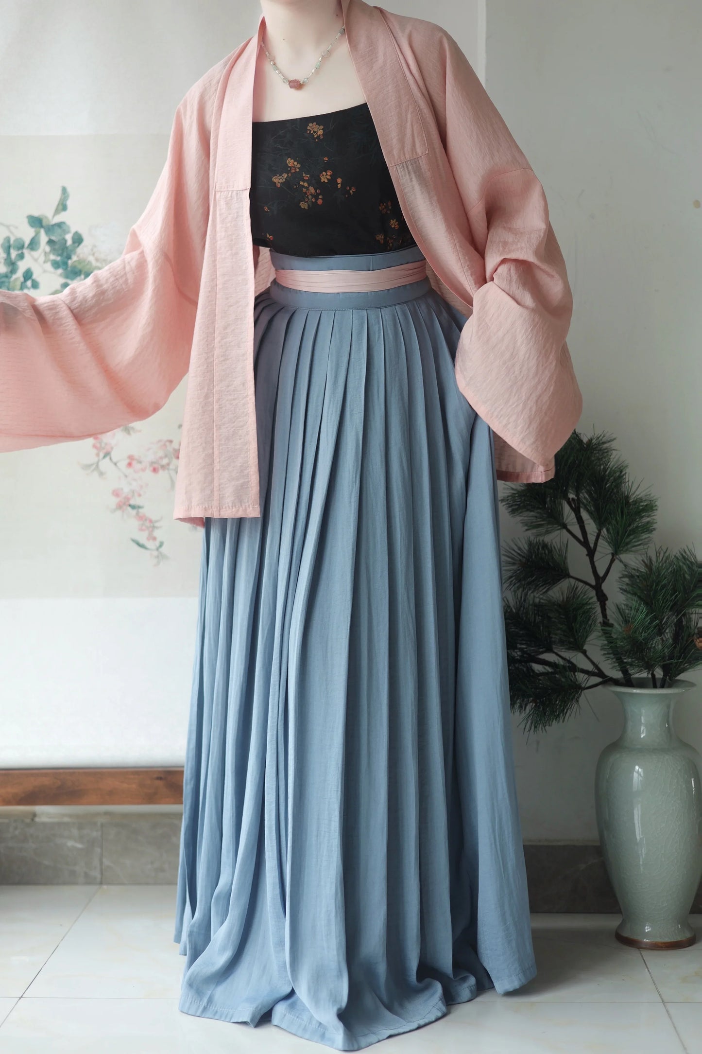 Ciji 辞记 Abschiedsbrief Hanfu Zhequn Verschiedene Faltenröcke