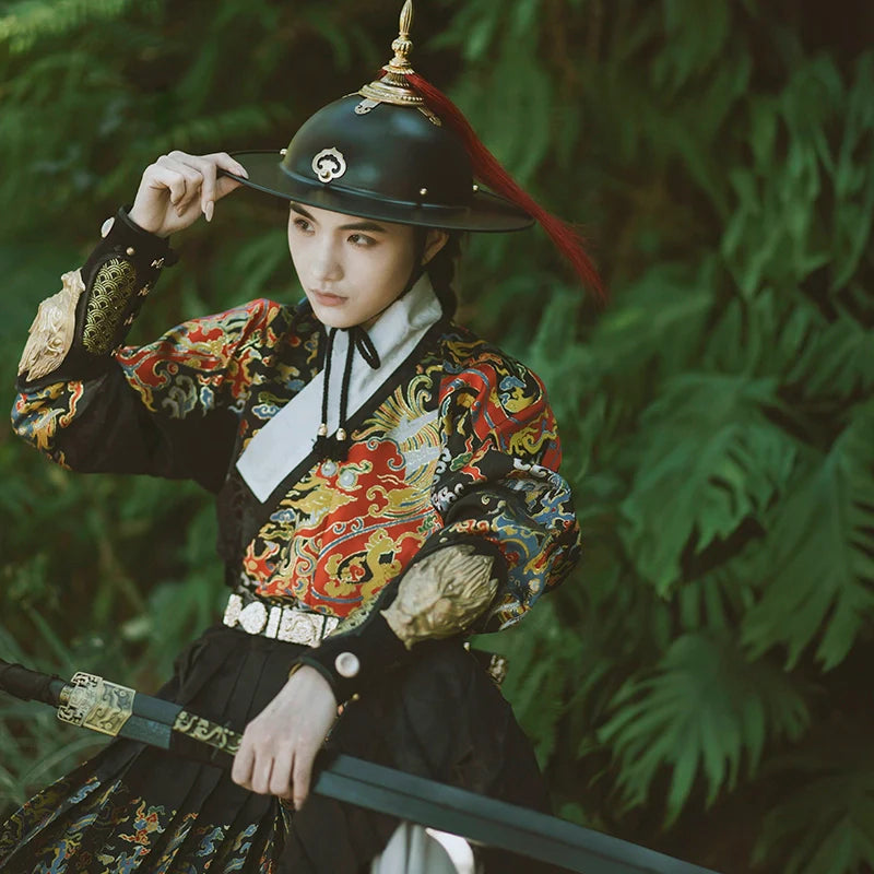 刀 明朝 男女通用 飛魚服 鐵立武士袍