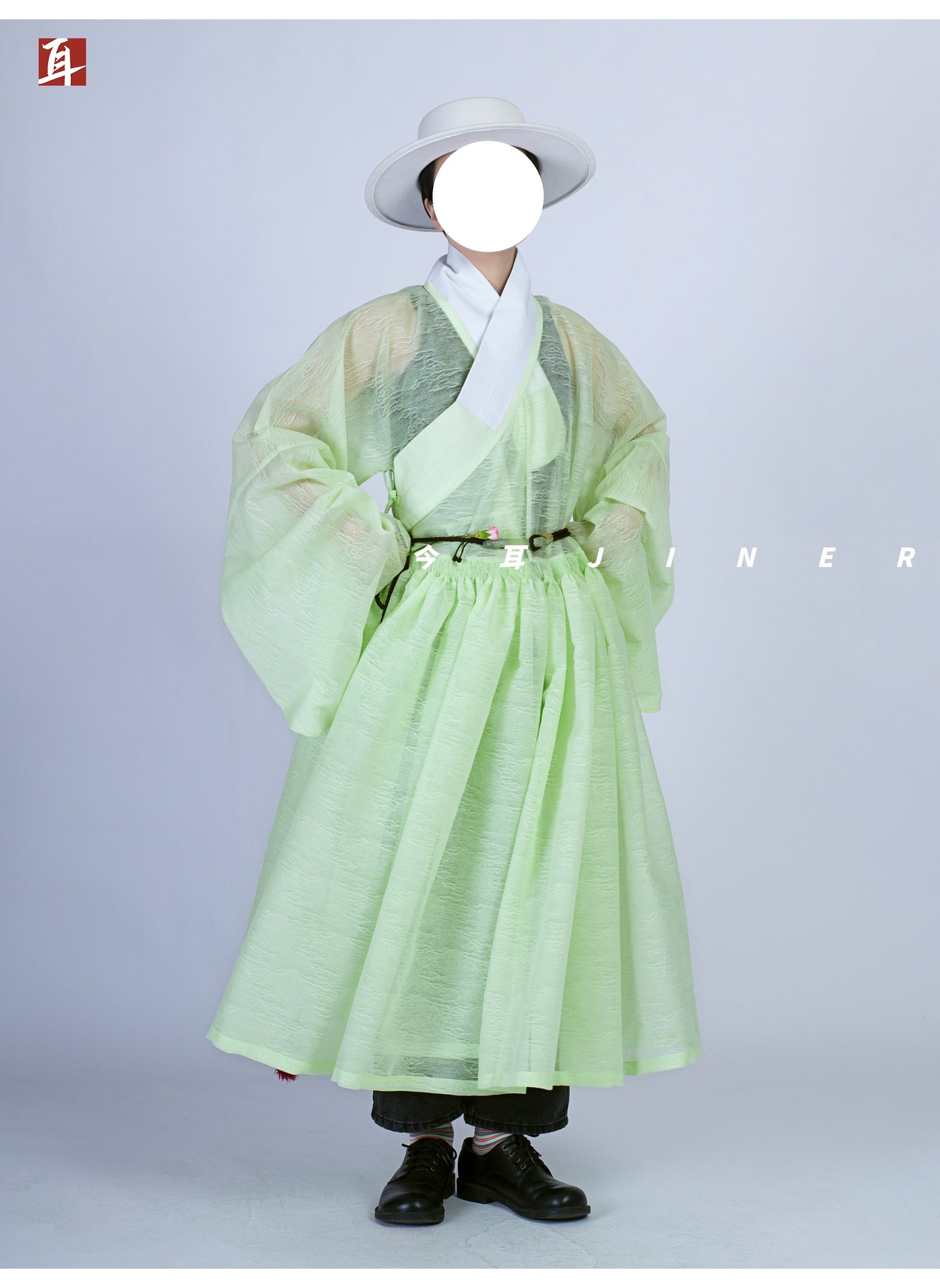 Hong Wudi 洪武帝 Emperor Hong Wu Ming Dynasty Cloud Jacquard Tieli Unisex Robe