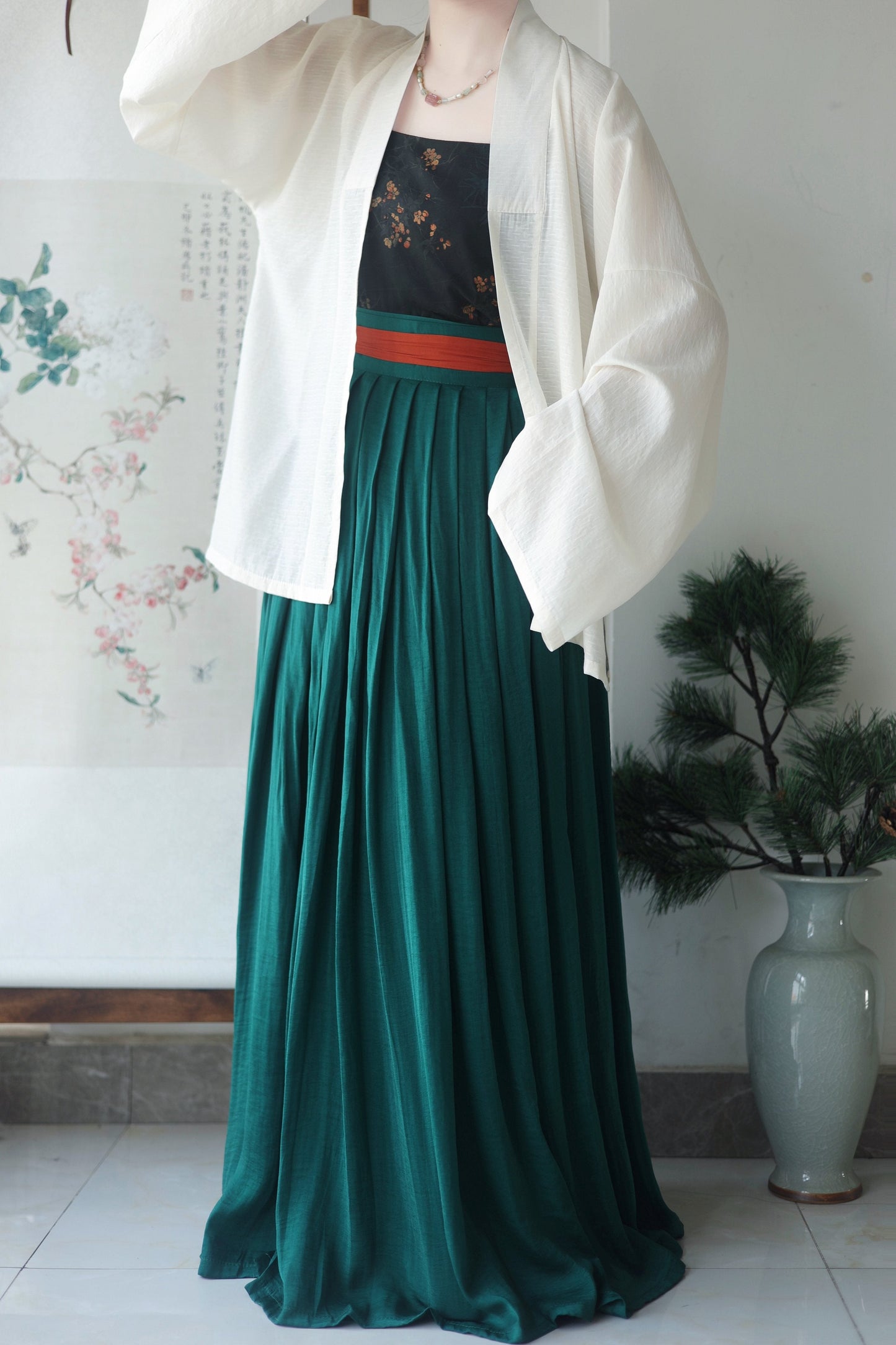 Ciji 辞记 Abschiedsbrief Hanfu Zhequn Verschiedene Faltenröcke