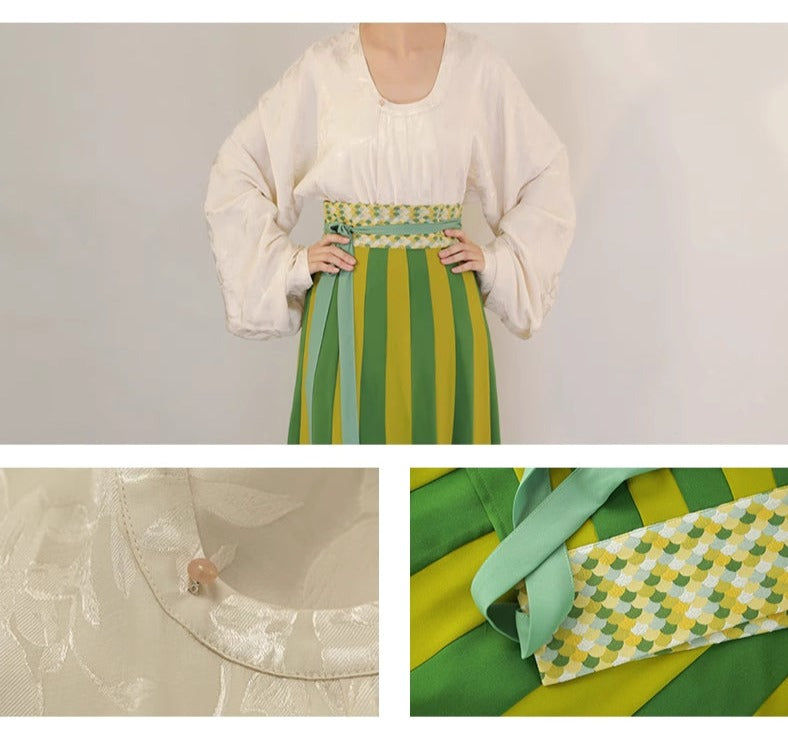 Xigua Tang 西瓜糖 Watermelon Sugar Early Tang Tanling Top Ruqun Set