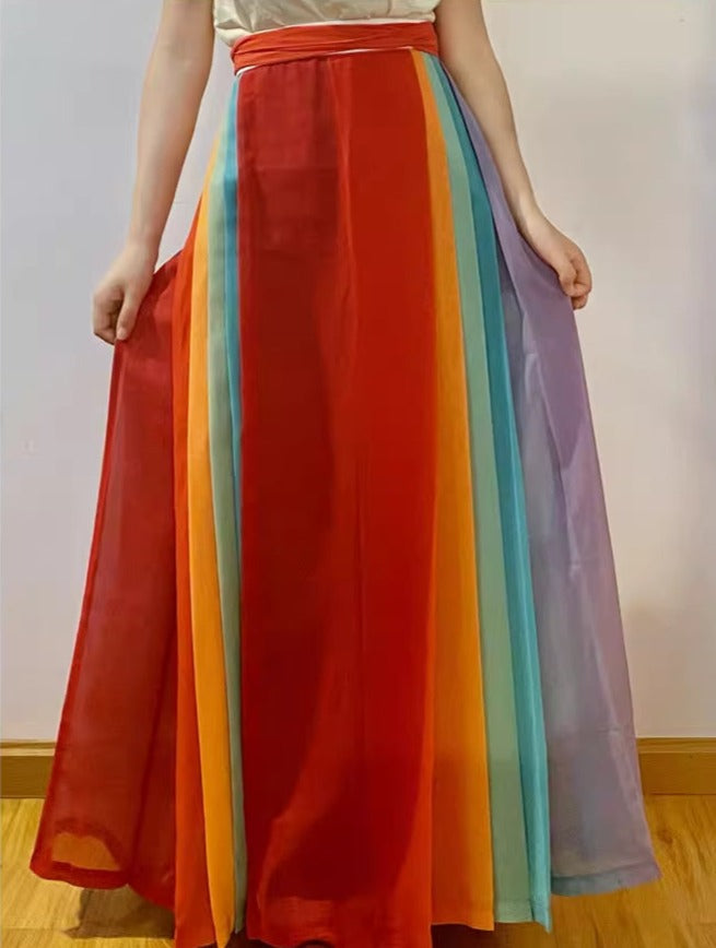 Cai Hong 彩虹 Regenbogen Song Chiffon Mamian-Rock
