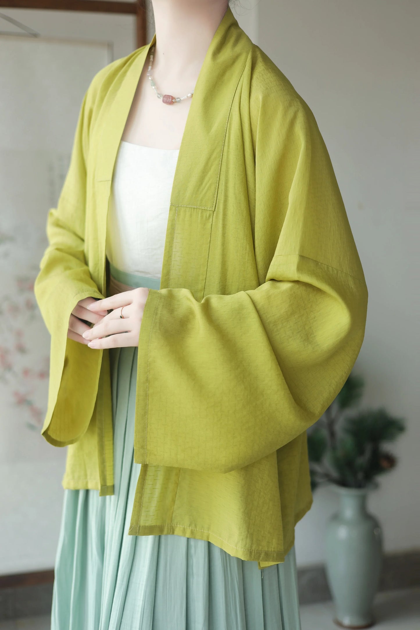 Suan Mei 酸梅 Sour Plum Song Dynasty Duanshan Various Straight Sleeve Short Tops