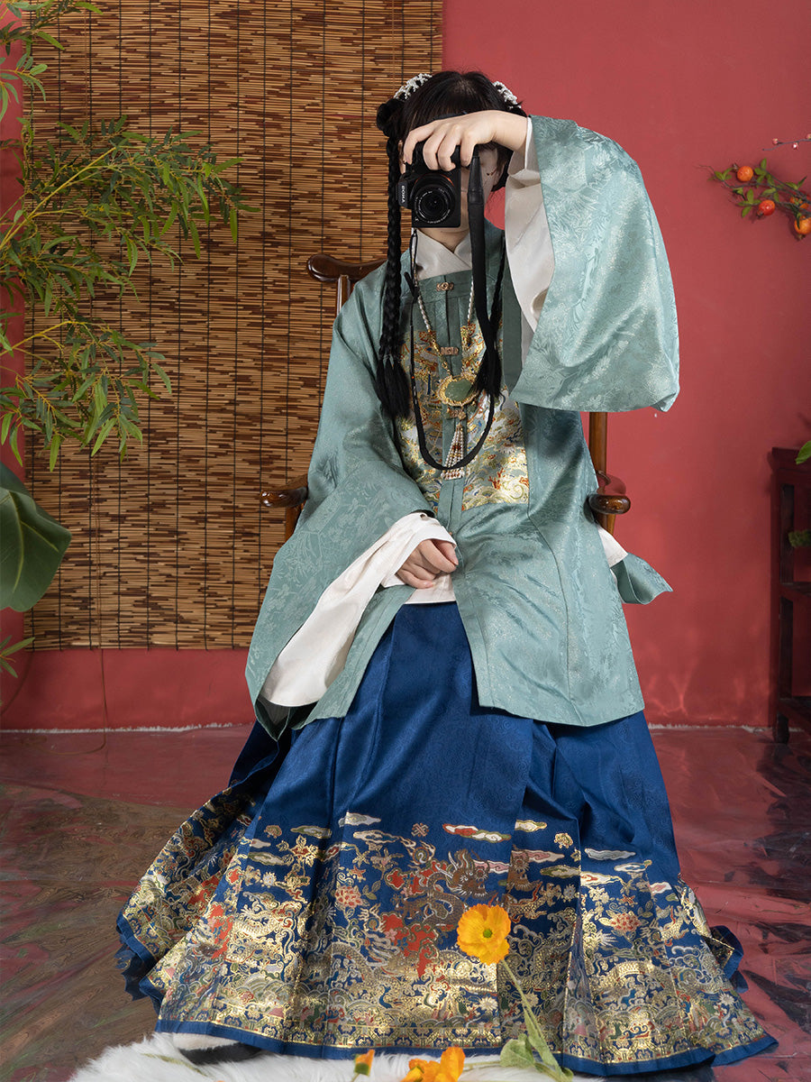 添壽 明代馬面裙