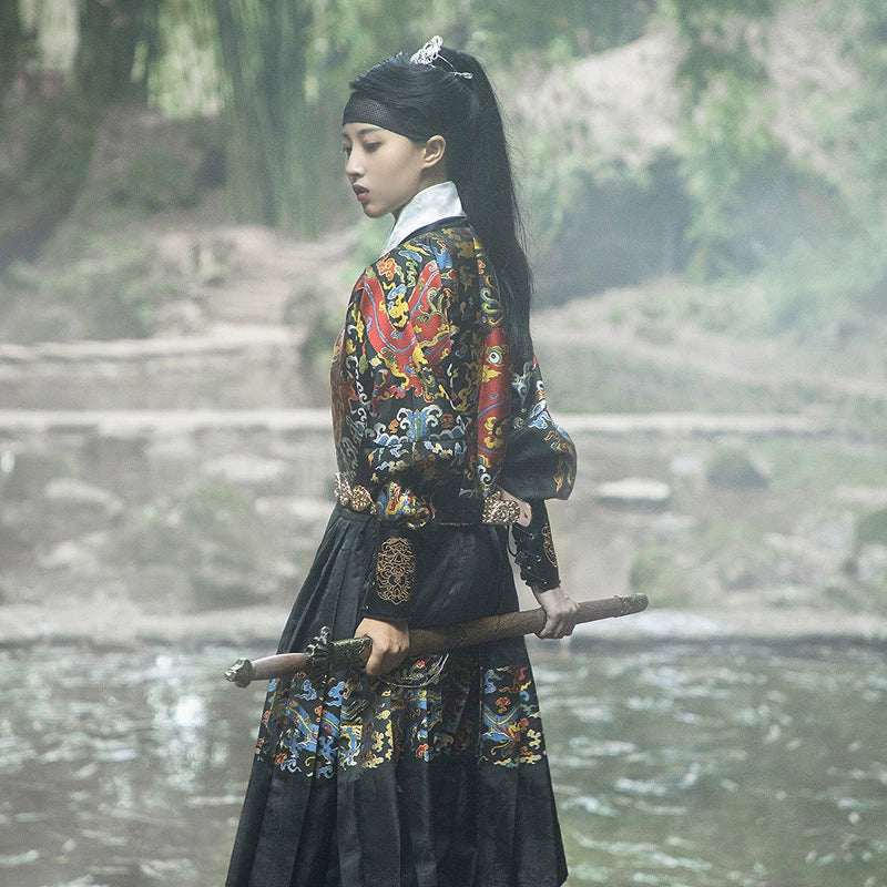 刀 明朝 男女通用 飛魚服 鐵立武士袍