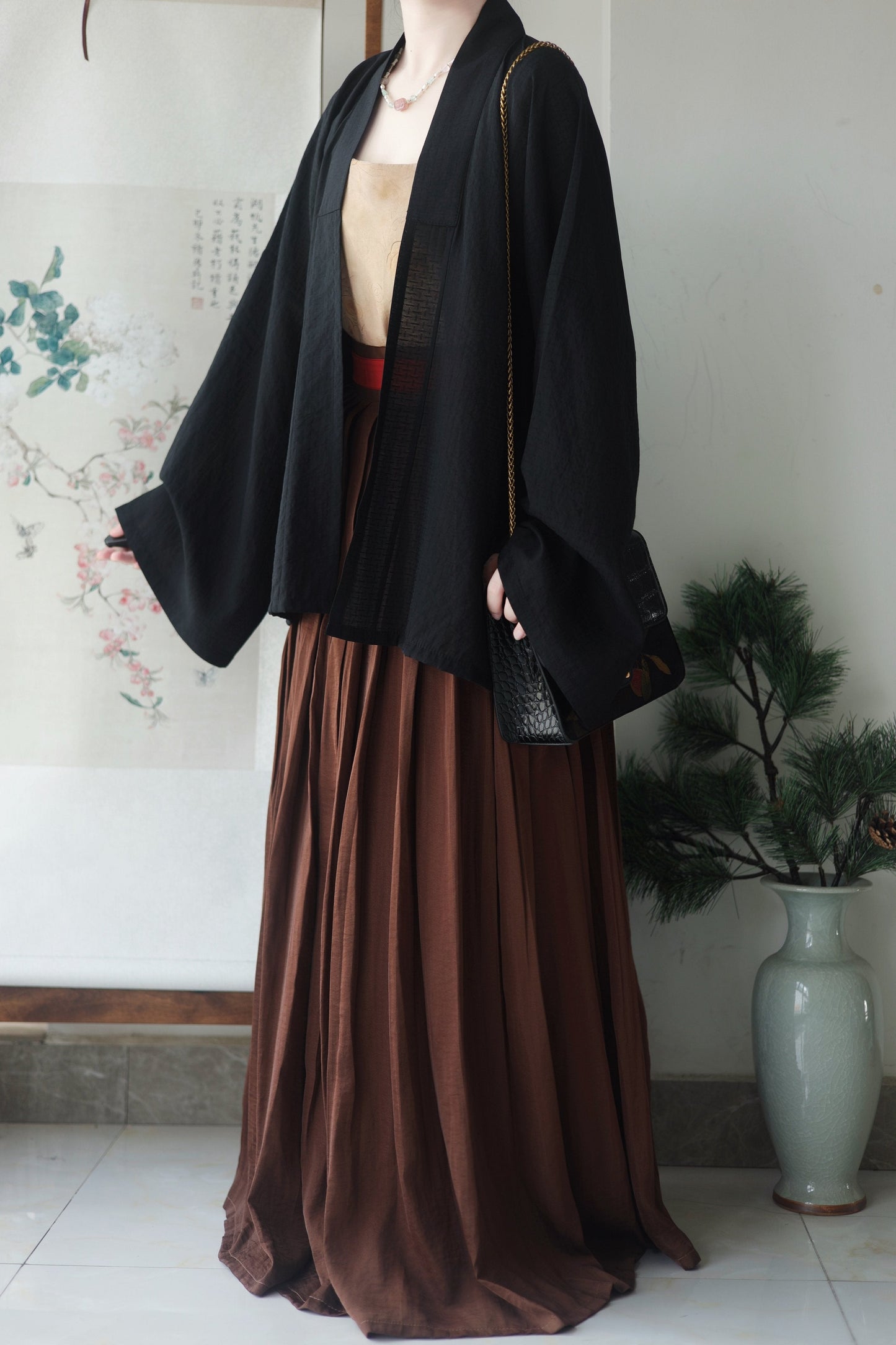 Ciji 辞记 Abschiedsbrief Hanfu Zhequn Verschiedene Faltenröcke