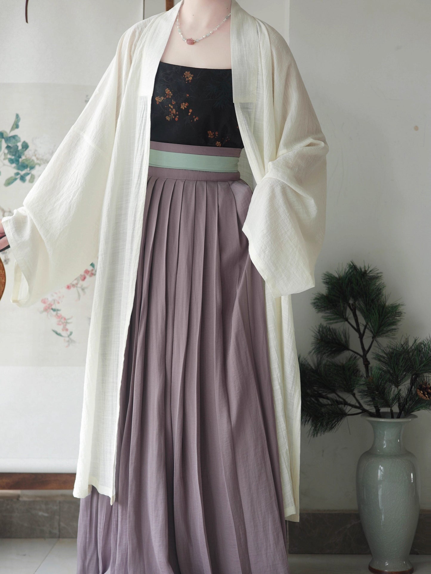 Ciji 辞记 Abschiedsbrief Hanfu Zhequn Verschiedene Faltenröcke