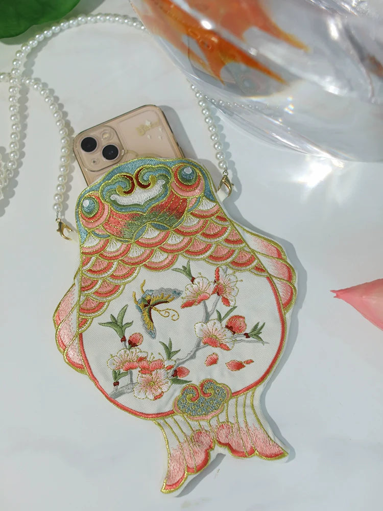 Chitang 池塘 Goldfish Pond Phone Purse