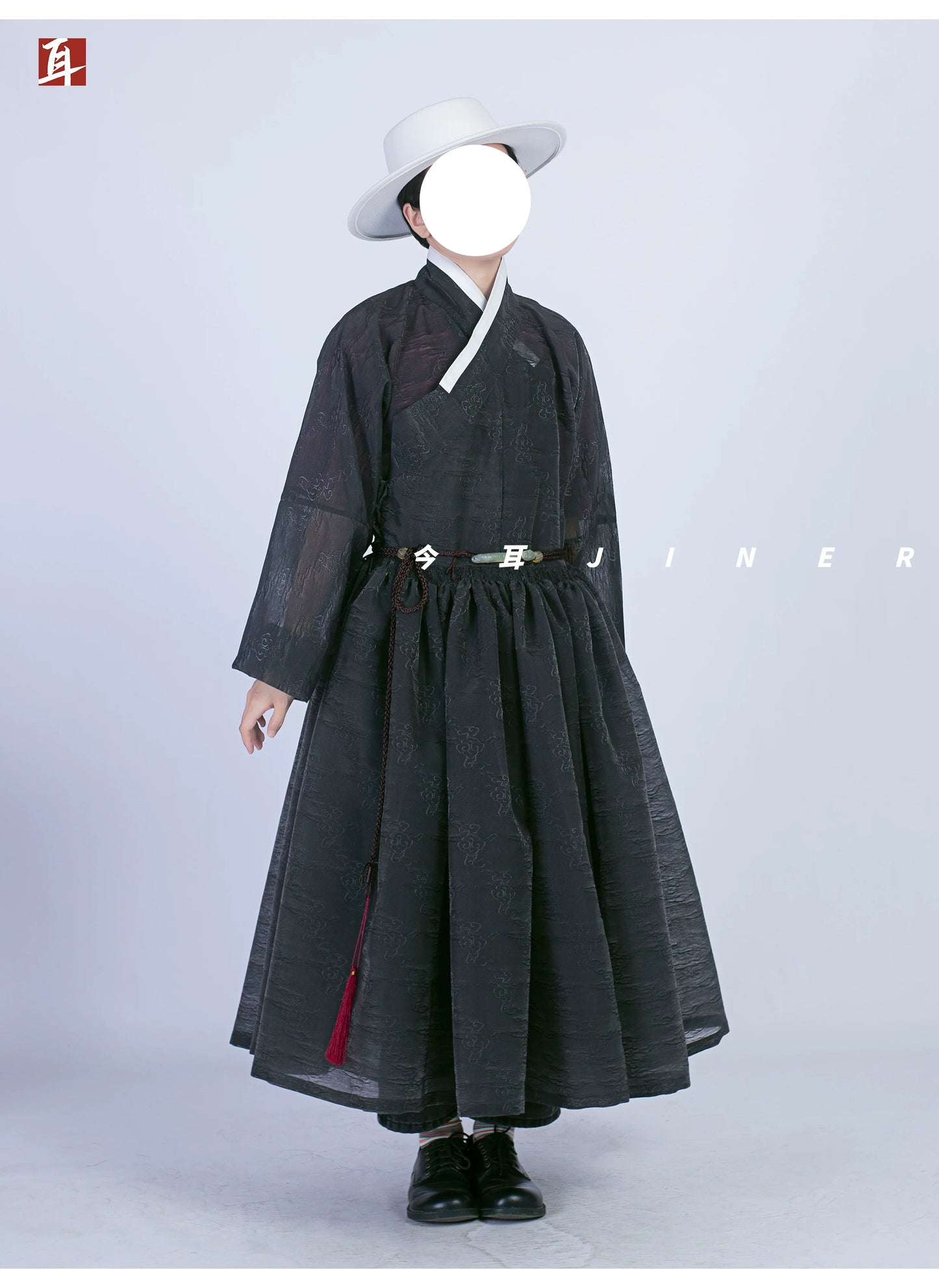 Hong Wudi 洪武帝 Emperor Hong Wu Ming Dynasty Cloud Jacquard Tieli Unisex Robe