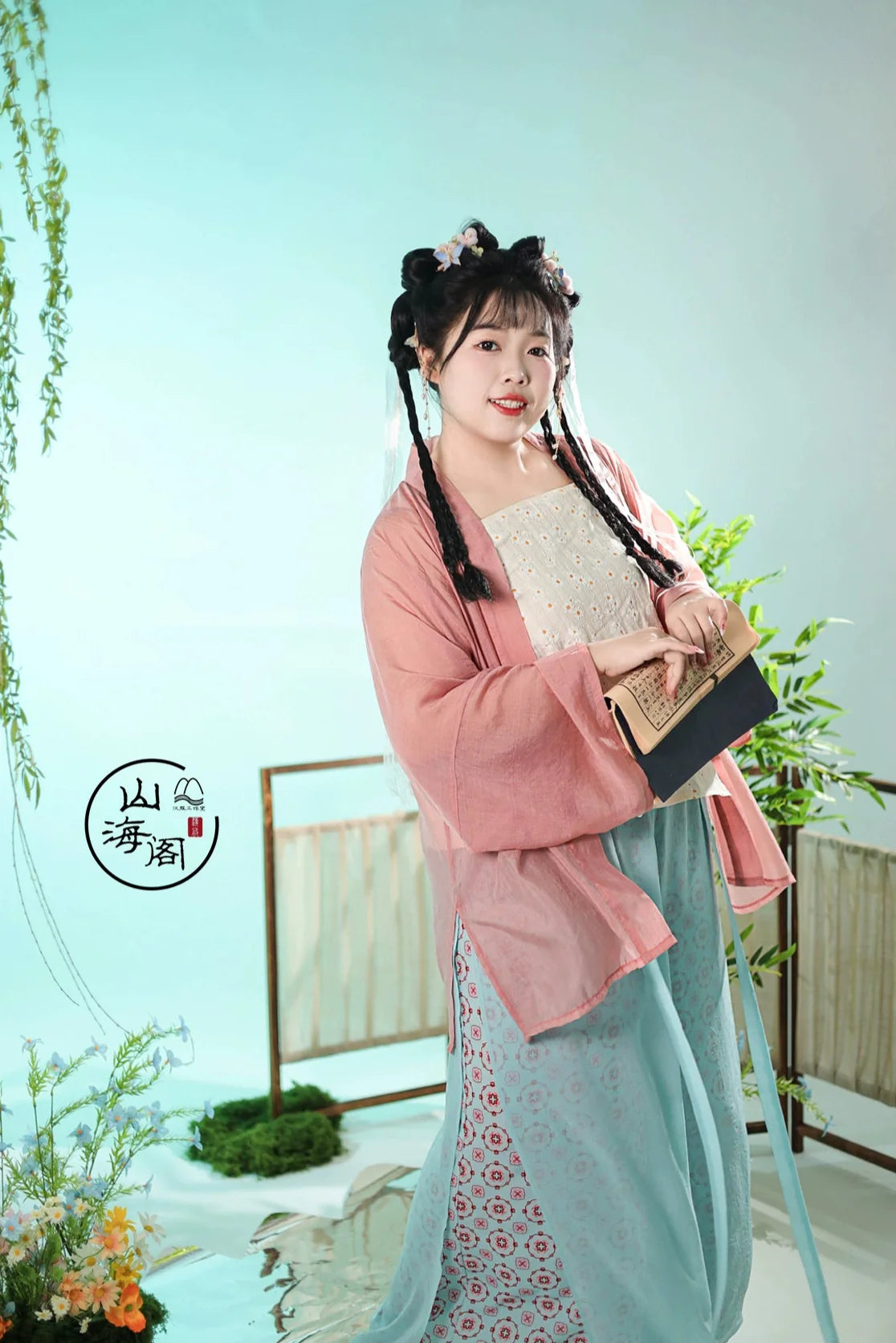 春笙 現代版宋制大尺碼褙子套裝