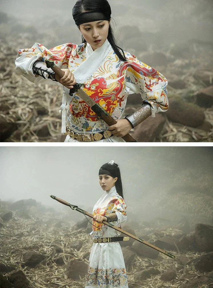 刀 明朝 男女通用 飛魚服 鐵立武士袍