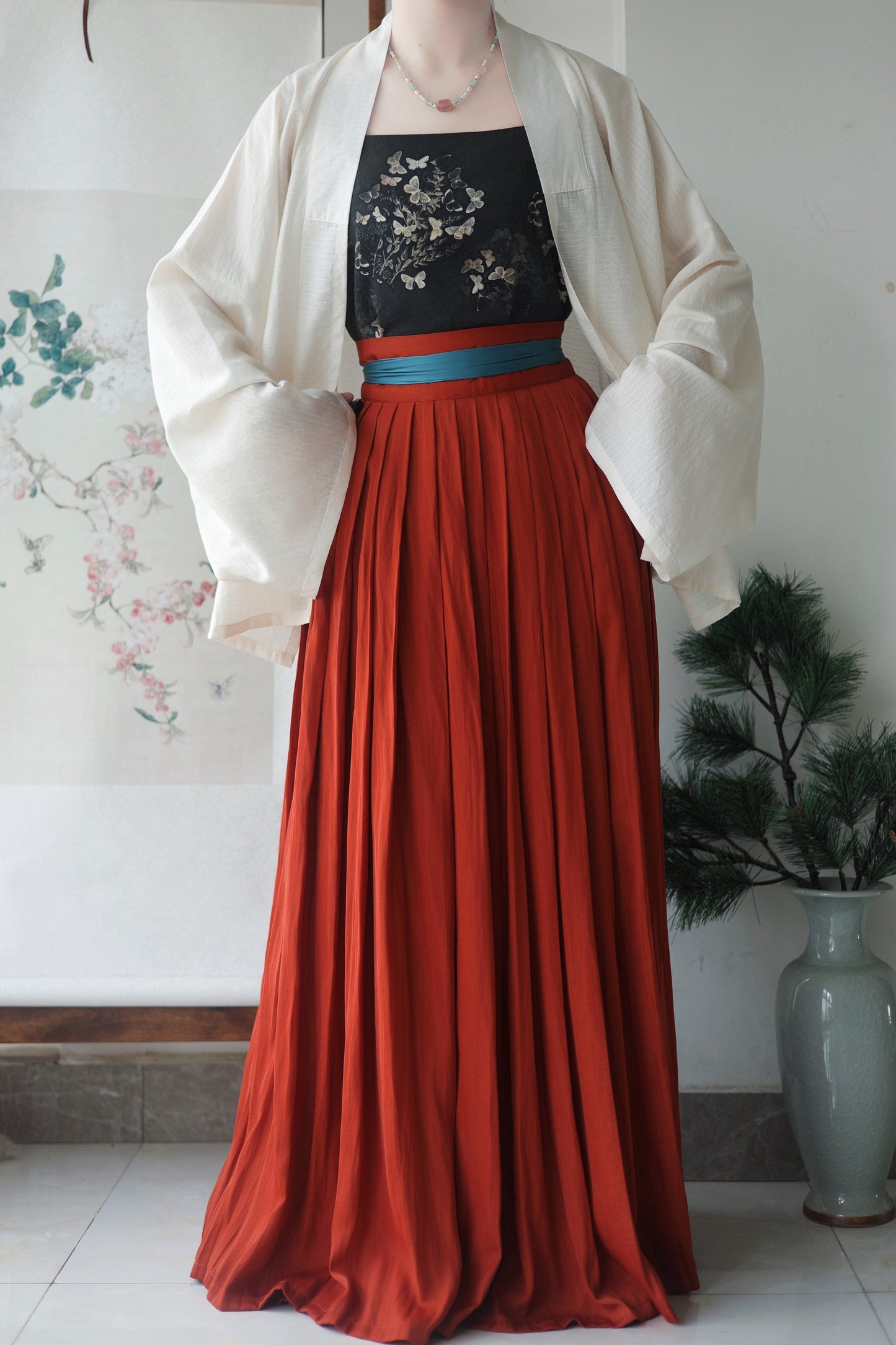 Ciji 辞记 Abschiedsbrief Hanfu Zhequn Verschiedene Faltenröcke