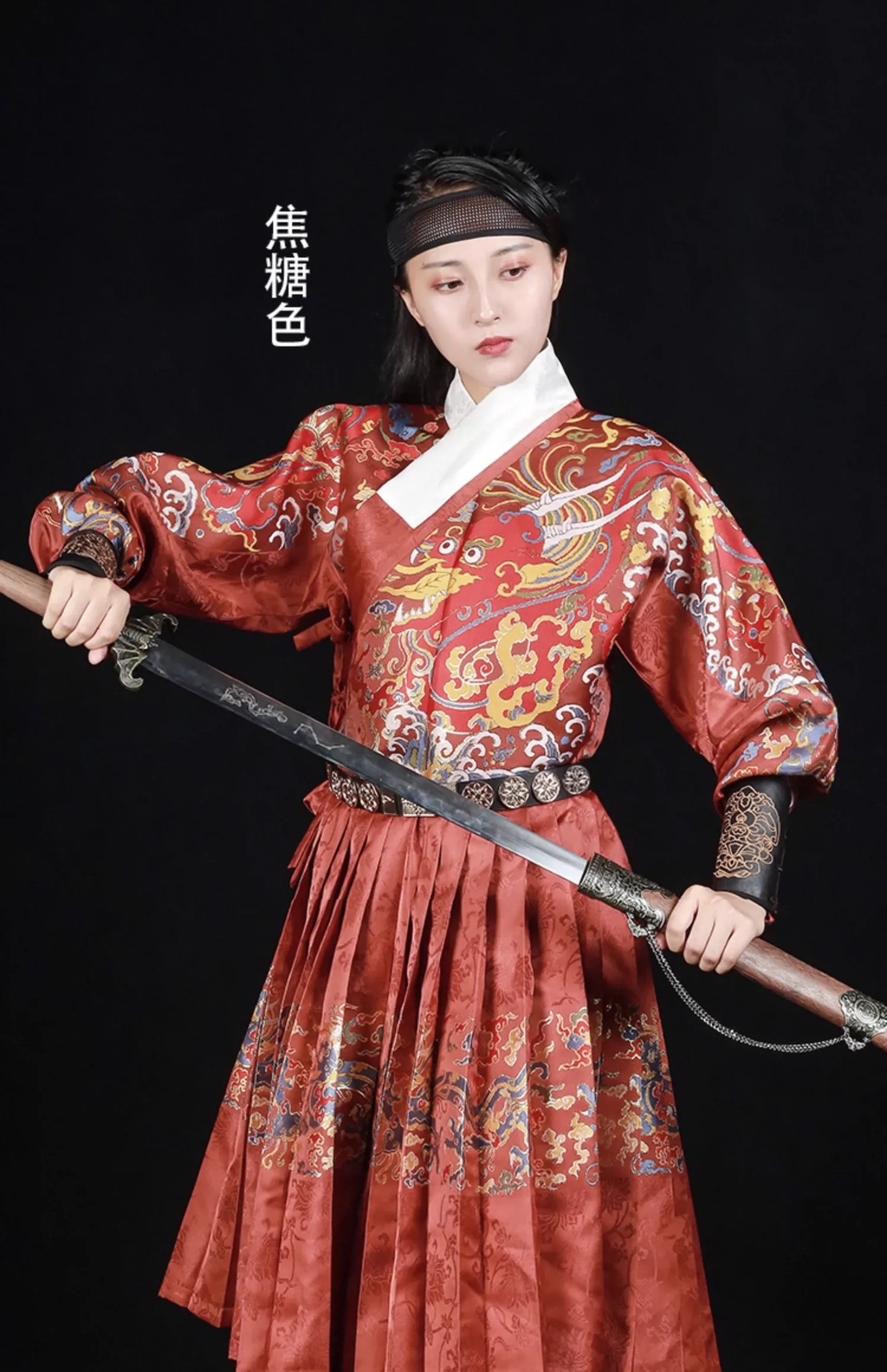刀 明朝 男女通用 飛魚服 鐵立武士袍