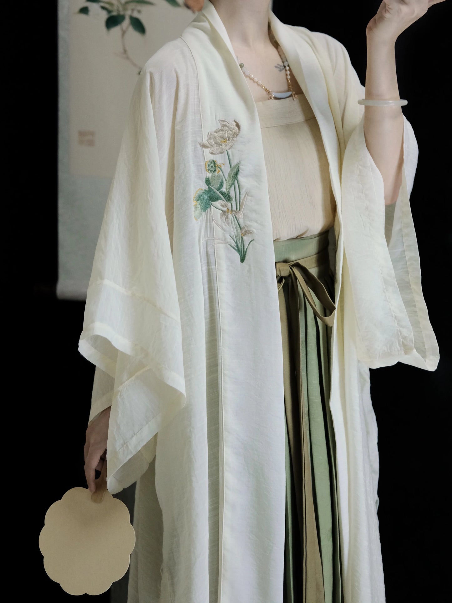 Shen Miao 神庙 Tempel Song-Dynastie Tencel Beizi Ruqun Set