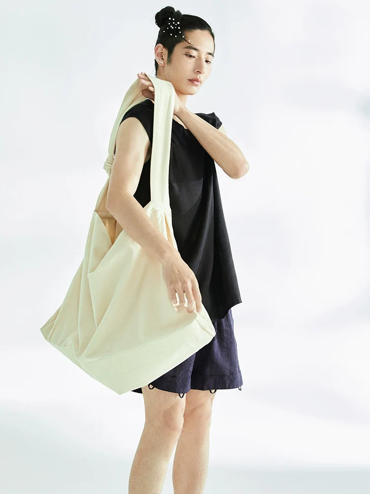 Senglü Bao 僧侣包 Monk's Crossbody Bag Unisex Large Cotton Tote