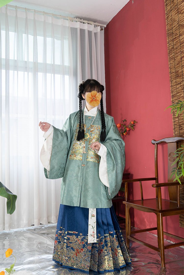 添壽 明代馬面裙