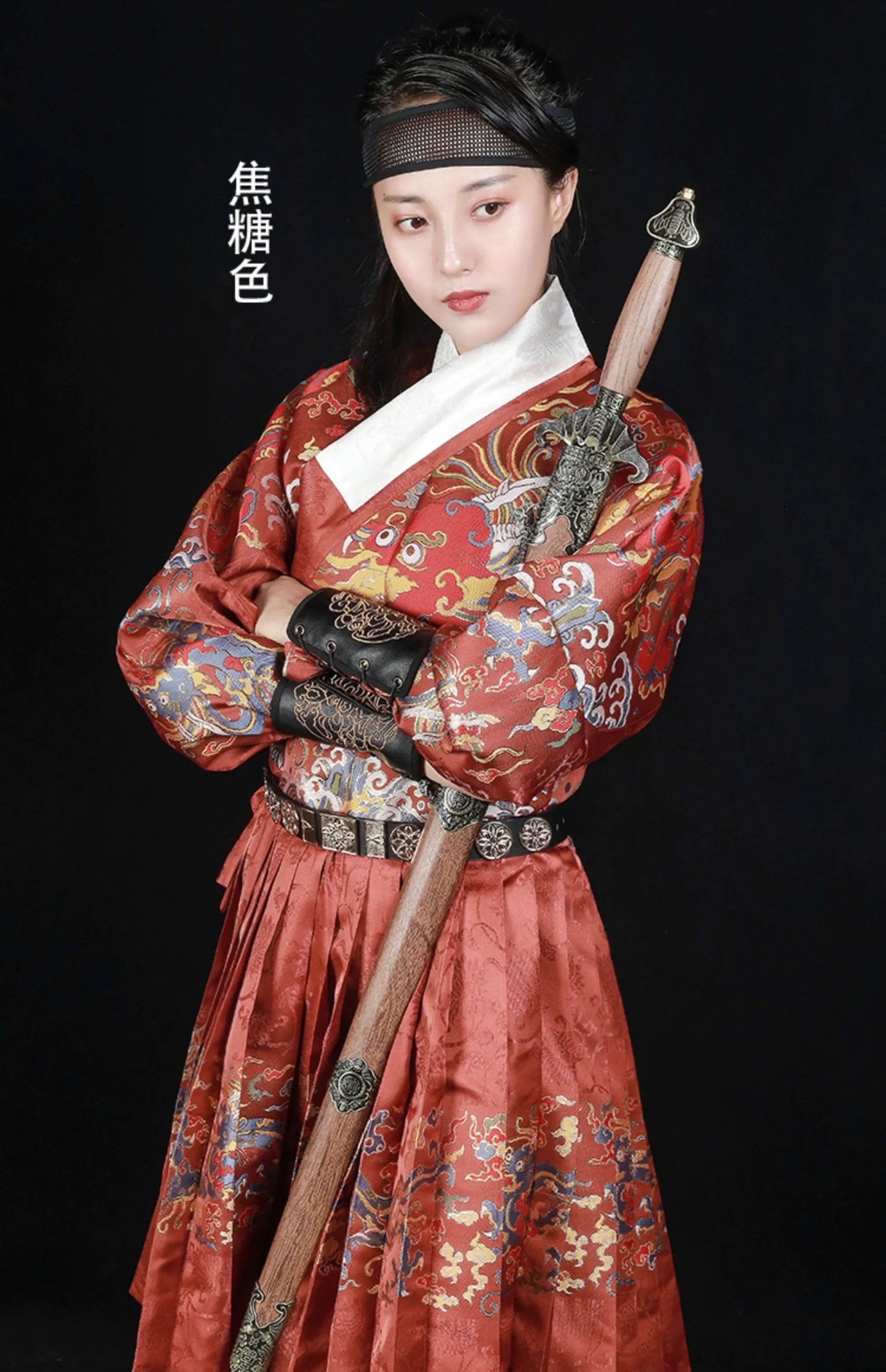 刀 明朝 男女通用 飛魚服 鐵立武士袍