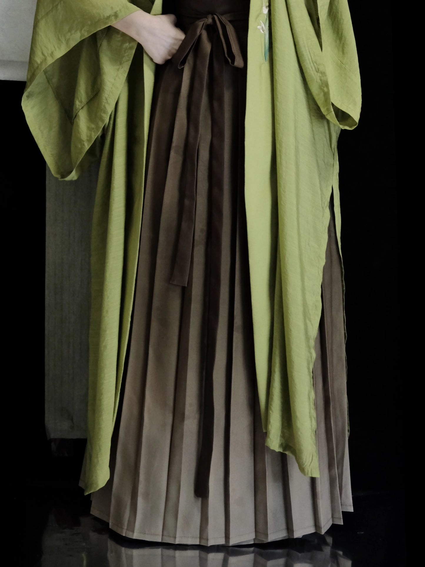 Shen Miao 神庙 Tempel Song-Dynastie Tencel Beizi Ruqun Set
