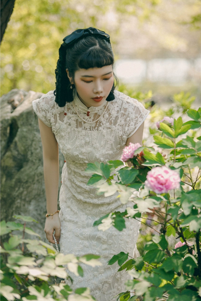 Satin Chiffon 缎面雪纺 Qipao Slip Dress Various Color Undergarments
