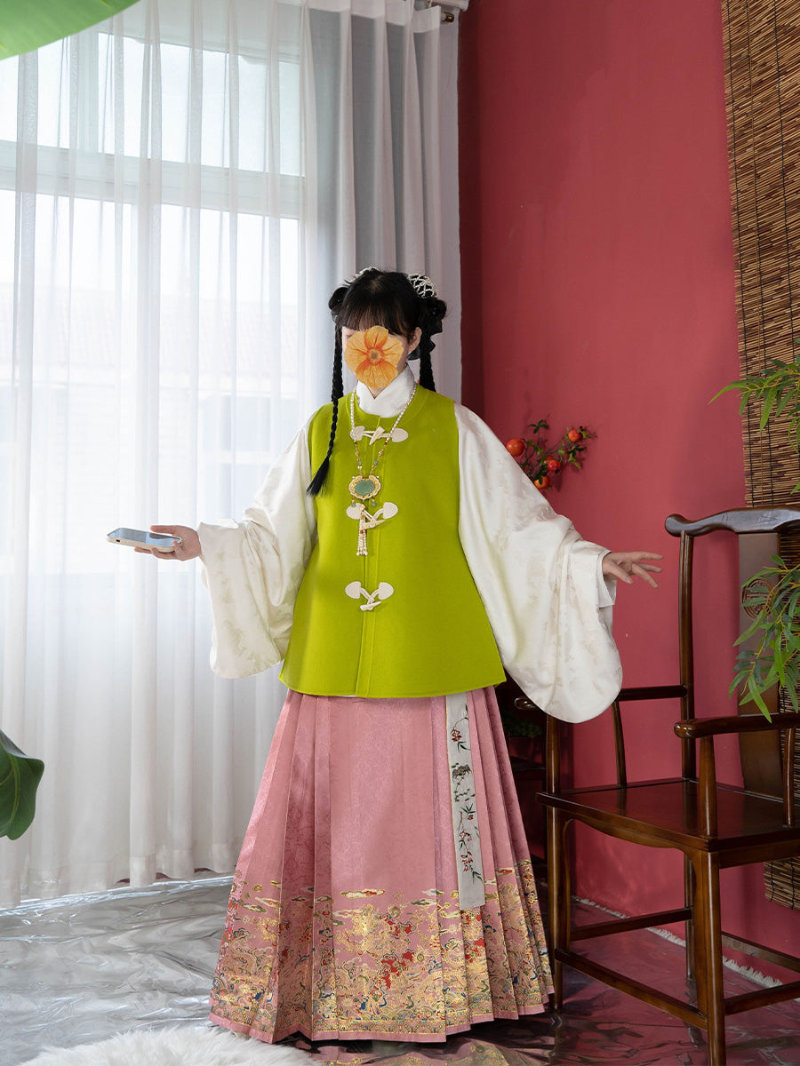 添壽 明代馬面裙