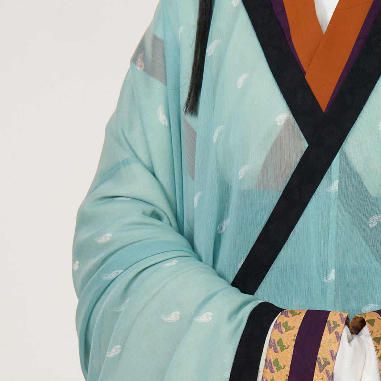 Wu Hang 五行 Five Elements Wei Jin Restoration Cross Collar Yaolan Ru Top & Poqun Skirt Set
