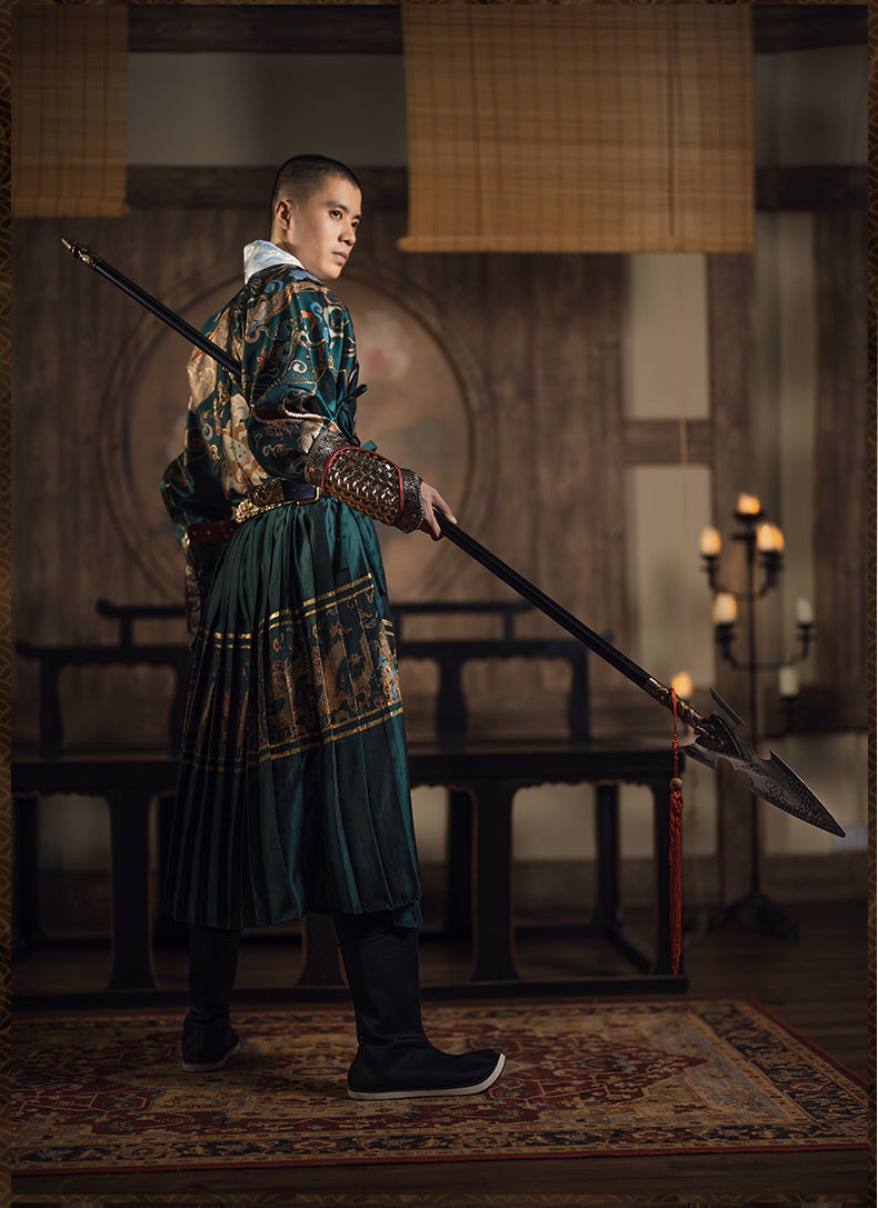 刺詔 明代 飛魚服 貼裏 武士長袍