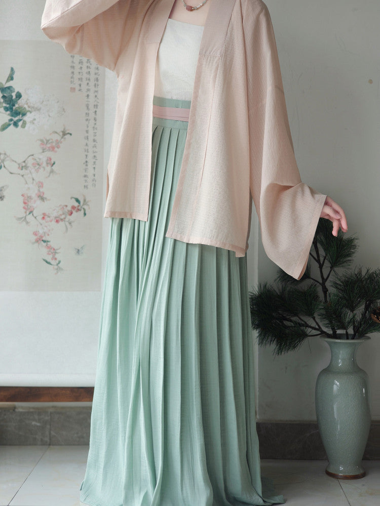 Ciji 辞记 Abschiedsbrief Hanfu Zhequn Verschiedene Faltenröcke